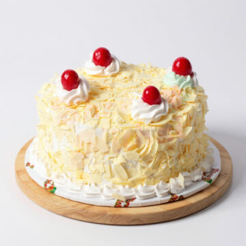 White Forest Cake