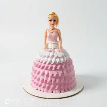 Barbie doll cake