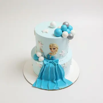 Frozen theme cake