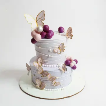 Butterfly theme cake